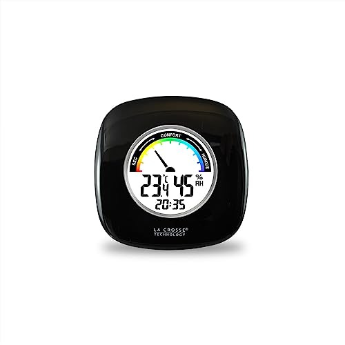 La Crosse Technology Thermomètre Hygromètre WT139 Noir