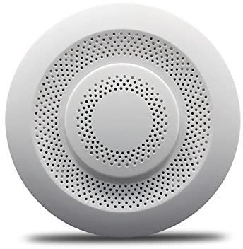 FUWIND Tuya WiFi Air Quality Monitor Smart Home CO2 Detector Formaldehyde VOC CO2 CH2O Temperature Humidity Detector, WiFi