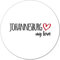 Huuraa Magnet Johannesburg My Love Geschenk Kühlschrankmagnet 59mm Flaschenöffner Johannesburg Geschenkidee