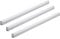 Oktaplex 3er Set Riga Unterbauleuchte Küche LED 230V neutralweiß 4000 K 84cm Unterschrankleuchte mit Schalter weiß erweiterbar Küchenbeleuchtung 370 Lumen 12,7 W