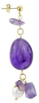 Lebole Gioielli Orecchini da Donna Stone Pietra Viola