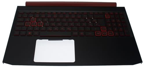 acer Tastiera retroilluminata slovena croata (SI/HR) + custodia superiore nera Aspire Nitro 5 AN515-54 serie (originale)