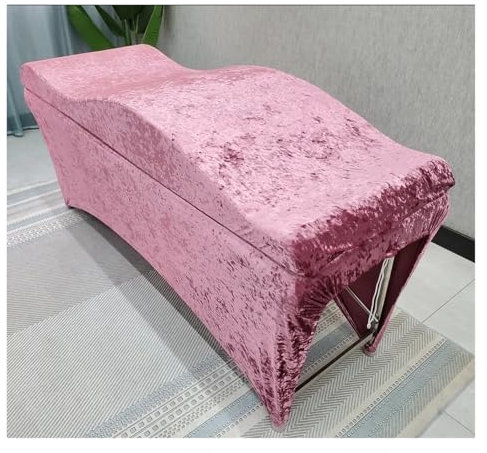 HMHOOXU Waves Lashes Matratze, gebogen, samtig, Massage-Wimpernbett, Matratzenauflage