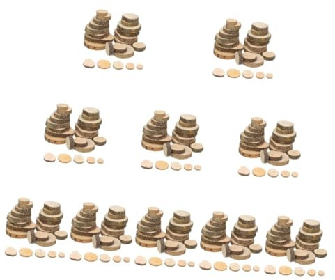 Lurrose 1000 Stück Holzscheiben Baumscheiben Magnete Sehr Lange Holzscheiben Zum Basteln Weiße Sterne Zum Basteln Für Bastelartikel Bastelprojekte Heimdekoration Couchtisch