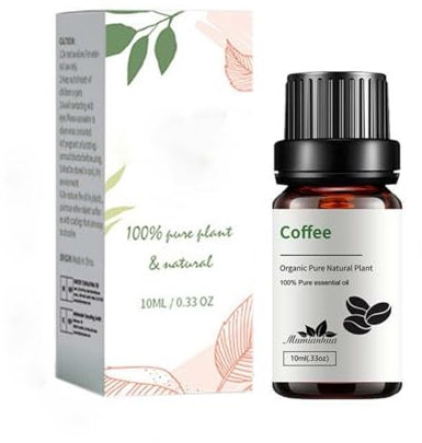Kaffeeöl, Pure Coffee Essential Oil, Natürlich Kaffeeöl gegen Falten, Kaffeeöl Kosmetik für Hautpflege, Kaffee -Duftöl, Kaffee Straffendes Öl, Feuchtigkeitsspendendes (10ML, 1PC)