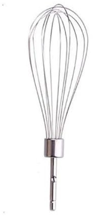 EMDMGJ 1pcs Electric Egg Beater Accessories, Stainless Steel Egg Beater/Dough Rod/Mixing Rod,Electric Drill Universal Mixing Rod,(Round head)