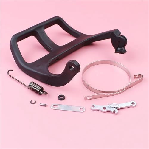 LALAL Kit de reparación de la banda de la palanca de protección del mango del freno de cadena for motosierra Stihl MS180 MS170 018 017 MS 180 170, pieza de repuesto for herramienta de jardín
