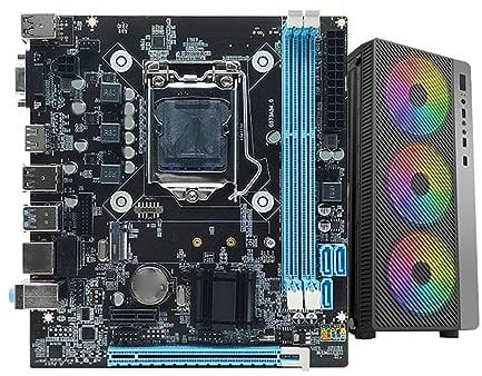 H81 Gaming en la Placa Base Dual Canal, DDR3 M.2 NVME NGFF 6GB/S PCIe Slot LGA 1150 Micro ATX PC Placa Base para Core I3 I5 I7 E3 V3