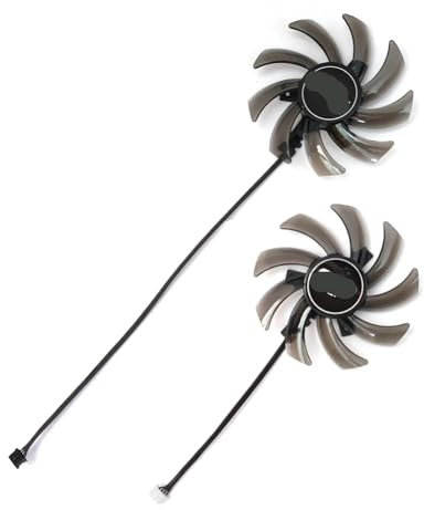 MOUKWLEK Ventilador GA91S2U RTX 2060 2070 GTX 1660 GUP, Ventilador de refrigeración for Tarjeta gráfica Dual(A-1LOT)