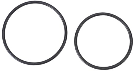 Bewinner Dishwasher Circulation Pump O Ring, 2PCS Silicone Seal Ring Replacement for Part Numbers 154247001 & 154246901, Prevents Leaks,
