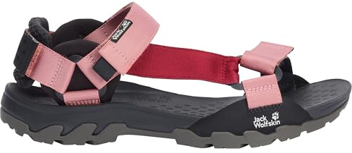 Jack Wolfskin Damen Ridge Sandale, begonia, 42
