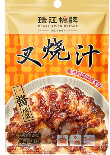 ZYSSXNDM Char Siu Sauce (100 g) — Kantonesische Honig-Char-Siu-Marinade — Geheimrezept für authentisches Char Siu nach kantonesischer Art — Marinade im Hong-Kong-Stil (ohne Zusatzstoffe)