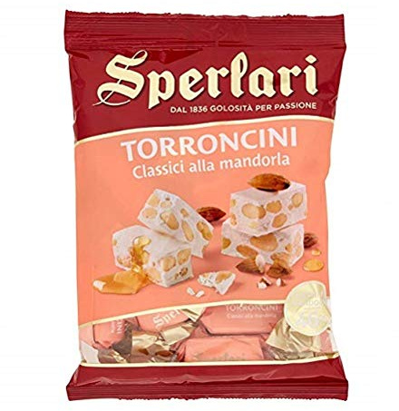 Sperlari Torroncini Classici alle mandorle mit Mandeln Nougat 130g