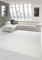 Wohnzimmer Teppich modern Kurzflor mit Uni Design in Creme Größe 160x230 cm