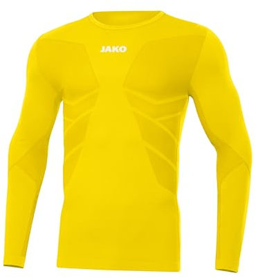 JAKO Herren Longsleeve Comfort 2.0, Citro, XXL