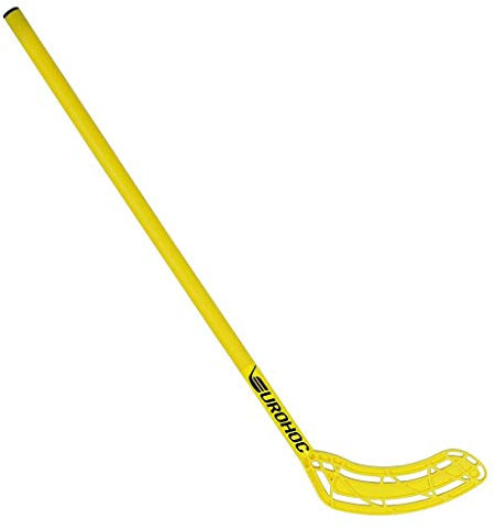 EUROHOC Unisex Eurohoc Hockey Stick, yellow, One Size UK