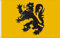 DRAPEAU COMPTÉ DE FLANDRES SATIN PREMIUM. DIMENSION 150X90 (TAILLE)