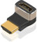 SHAFI® 8K HDMI 270 Grad Adapter - Vergoldete Rechtwinklige HDMI-Stecker - Unterstützt Gerades Kabel auf Rechtwinkligen HDMI Kabel - 8K HDMI 2.1 Rechtwinkliger Adapter - 1 x 270Grad