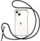 Vauki handyband für iPhone 13 Mini Hülle mit Band Handyhülle Silikon Transparent zum Umhängen Stoßfest mit Kordel Necklace Schnur TPU Bumper Case für iPhone 13mini