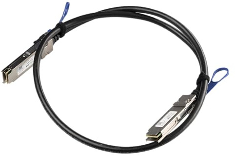 MikroTik 1m XQ+DA0001 100Gbps QSFP28 Direct Attach Kabel für MikroTik 100 Gigabit Geräte (CCR2216 & CRS504)
