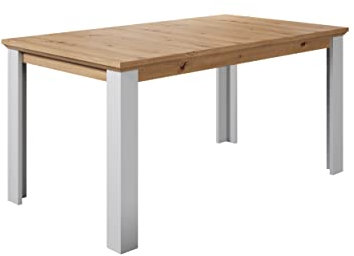 trendteam smart living - Esstisch Tisch - Wohnzimmer - Landside - Aufbaumaß (BxHxT) 160 x 78 x 90 cm - Farbe Artisan Eiche mit Lichtgrau - 2118162F4