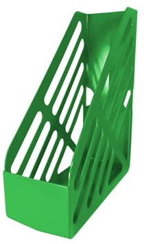Deflecto Contemporary Magazine File Holder (Green, Maxi)