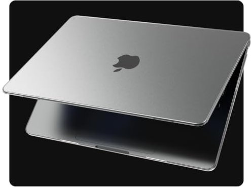 EooCoo Ultradünne Hülle kompatibel für MacBook Pro 13 Zoll Touch Bar M2 M1 A2338 A2251 A2289 A2159 A1989 A1706, [passend zur Offiziellen Farbe] Kratzfeste Hart Schutzhülle, Mattgrau