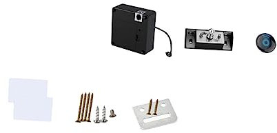 jojofuny 1ensemble Serrure Électronique Invisible Pour Cabinet Et Tiroir Verrou Ic à Carte Magnétique Sans Batterie Pour Sécuriser Vos Espaces De Rangement