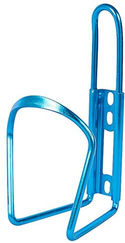 Flaschenhalter Fahrrad, Getränkehalter Fahrrad Flaschenhaltern aus Aluminium, Leicht und Robust für MTB Rennrad Mountainbike, Blau