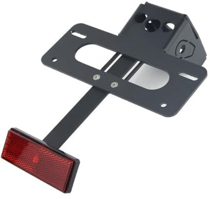 Kennzeichenhalter Für Kawasaki Z650 Für Ninja 650 2017-2023 650 Für KRT ABS Fender Eliminator Kit Hinten Schwanz Ordentlich Kennzeichen Rahmen Halter Halterung Lizenz Halterung Plate