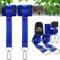 Awroutdoor Balançoire, Kit de Fixation pour Hamac, Fixation pour Chaise Suspendue avec 2 Coussinets de Protection pour Arbres et 2 Mousquetons Premium (Bleu)