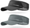 Sukeen 2 Pcs Lightweight Sun Visor Hat, UPF50+ Sun Protection, Quick Drying Sport Visor Cap for Women Men, Running Tennis Cycling Golf