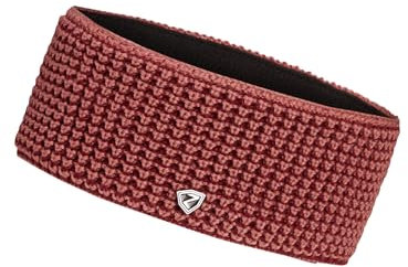 Ziener Damen ILSE Stirnband | warm, gestrickt, gefüttert, Berry, Usex