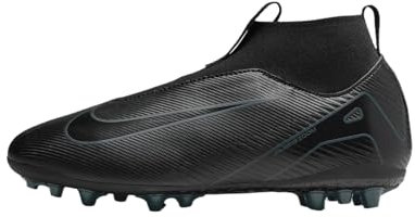 NIKE JR Zoom Superfly 10 Academy AG, Sneaker, Black/Black-Deep Jungle, 36.5 EU
