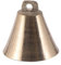 PJQUEKAIPJ Kupferglocke, super lautes Windspiel for Ziegen, Rinder, Pferde, Katzen, Hunde, Vieh, Glocke, Horn, handgekurbelte Glocke, Türklingel for den Außenbereich(Extra Small 3x3.2cm)