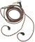 Earphone Cable for TRN, OFC Core Wire 3.5mm to 2 Pin 0.78mm Replacement Upgrade Cable with Mic, Compatible with AS10 AS06 ZST, 120cm Length