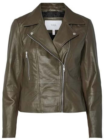 YAS Damen Yassophie Leather Jacket Noos Lederjacke (1er Pack)