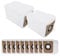 Lot de 12 sacs d'aspirateur de rechange de grande capacité, pour aspirateur robot Dreame D10 Plus Gen 2/L10s Plus, fonctionnement fluide et efficace