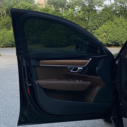 TgGreat Sonnenschutz Auto Für Sko-da Octavia 2021-2023 2024 2025, Autofenster Moskitonetz, Uv Schutz Elastizitä Atmungsaktiv Sonnenblende Sonnenschut Seitenscheibe Schutz Der PrivatsphäRe,80cm-4pcs