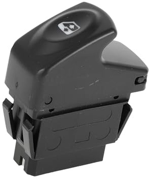 SWITCHRISE Bouton De Commande De Lève-Vitre Électrique Avant Gauche Pour Renault Kangoo Express 1997-2015 No.7700307605 Interrupteur De Commande De Vitre Partie de Véhicule
