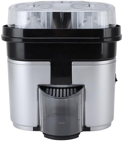 Asixxsix Spremiagrumi Elettrico a Doppia Testa, Spremiagrumi Elettrico Spremiagrumi, Spremiagrumi Automatico per Arancia, Limone, Lime, Pompelmo, Facile da Pulire