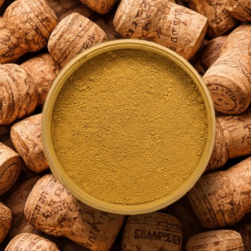 VeMura Abtönfarbe | Pigmentpulver | Eisenoxidpigmente | Champagne, 240 g