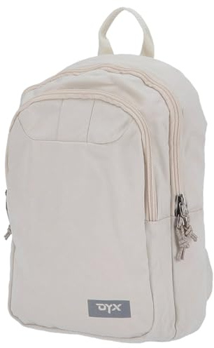 DYX Luna City Rucksack Beige – Moderner Damen Freizeitrucksack, Elegant & Praktisch für Alltag, Shopping & Reisen