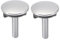 Tappo per lavello universale diametro 50mm, ottone cromato (2 pezzi)