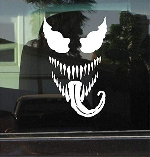 Wandtattoo Schlafzimmer Auto Aufkleber Auto Aufkleber Venom (Spiderman) Aufkleber 17.5X11.25Cm