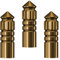 Mission F-Protect Schutzabdeckung für Dartpfeile/Flights, gold, 1 set (3)