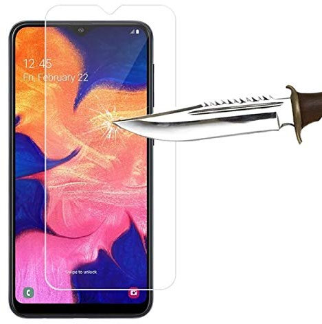 COPHONE® Verre trempé Compatible avec Samsung Galaxy A10, Film de Protection écran Premium Anti Chocs et Casse, Anti Empreintes, Bords arrondis,dureté Max 9H Tempered Glass 2,5d