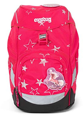 ergobag Unisex-Kinder Prime Backpack Single Rucksack Mehrfarbig (Cinbearella)
