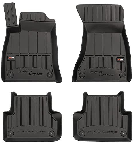 FROGUM 3D407596 Fußmatten Set Gummimatten Vorne und Hinten schwarz