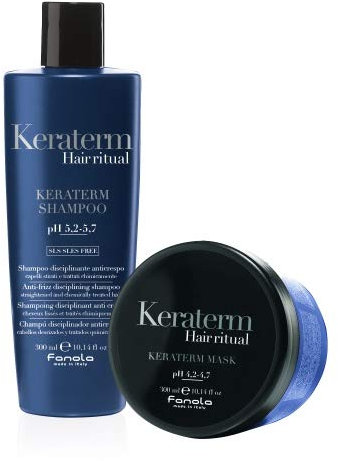 Fanola KERATERM Set: Hair Ritual Shampoo & Hair Ritual Maske 300 ml